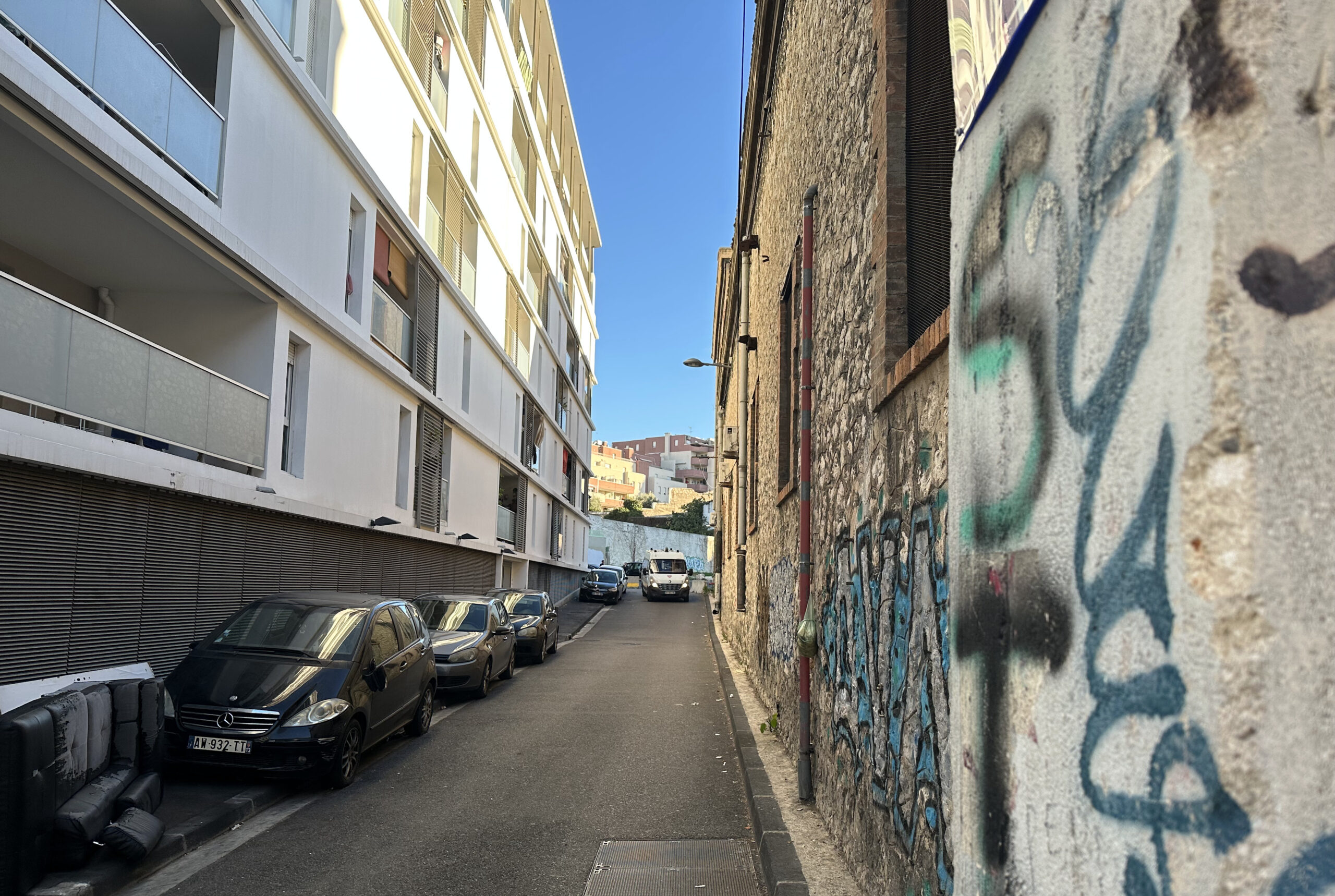 L'impasse Jolie Manon, Marseille. novembre 2022. Crédit: JB Mouttet