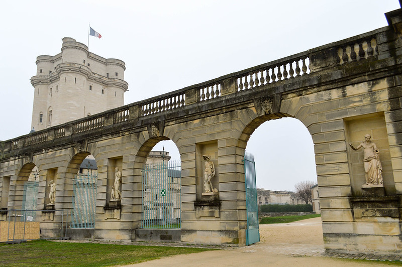 Château de Vincennes où se trouve le service historique de la défense. Paris, 2018. Crédit: F. Anzola