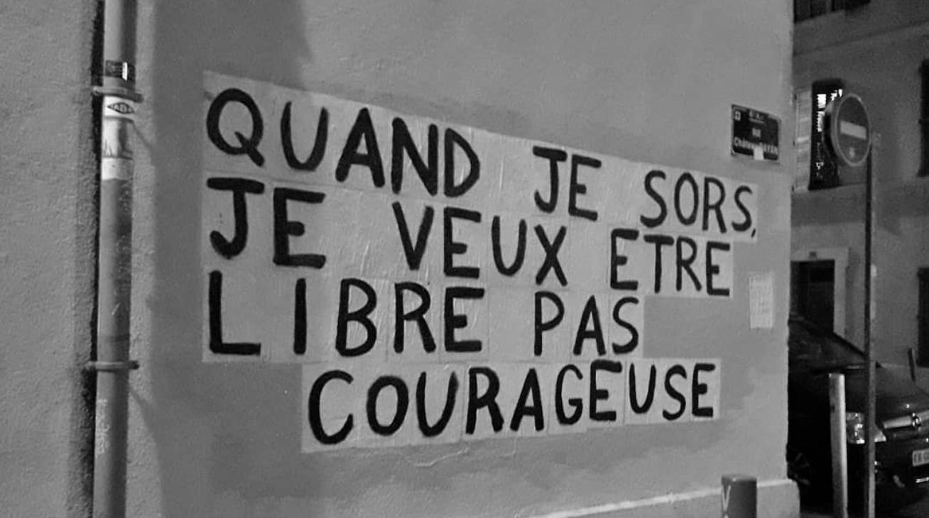 Crédit : Collages féministes Marseille